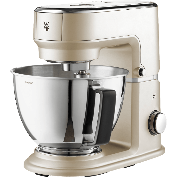 WMF KÜCHENminis Mini-Küchenmaschine mit Planetenrührwerk, 430W, 3L Schüssel, inkl. Patisserie-Set, Standmixeraufsatz, beige – Bild 1