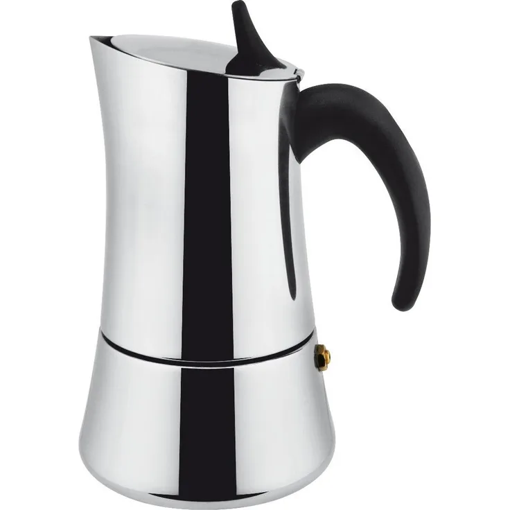 Ilsa Espressokocher Elly 2 Tassen Induktion Edelstahl
