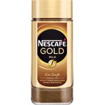 Nescafé Gold Mild, löslicher Bohnenkaffee aus erlesenen Kaffeebohnen, Instant-Pulver, koffeinhaltig und aromatisch, 1er Pack (1 x 100g)