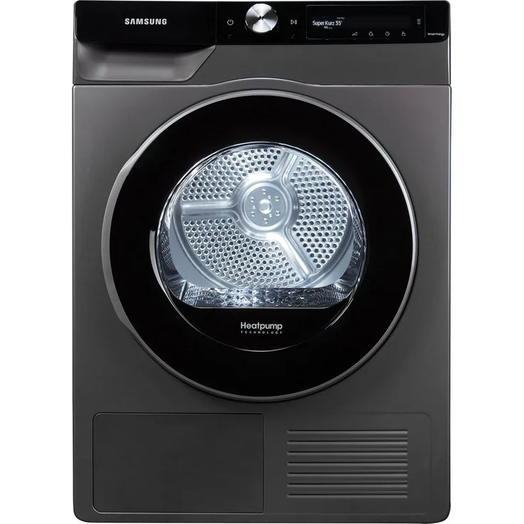 Samsung DV80T6220LXS2, Wärmepumpentrockner, A+++, Fassungsvermögen 8 kg, Standgerät, Breite 67 cm, WLAN, Reversierautomatik