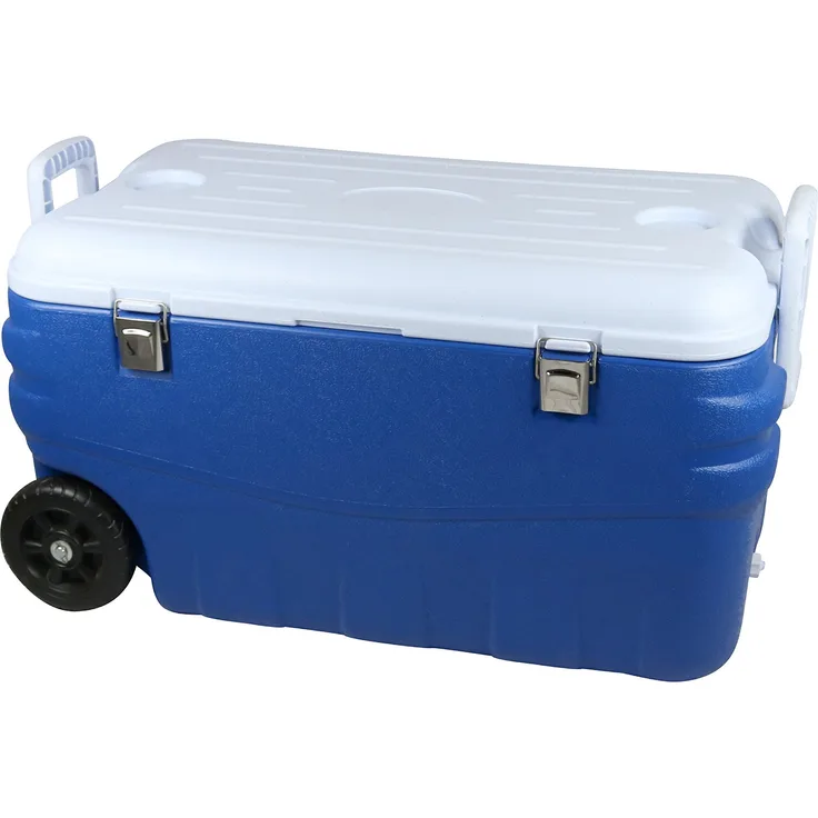 Cao passive Kühlbox Unisex Erwachsene, Blau-Weiß