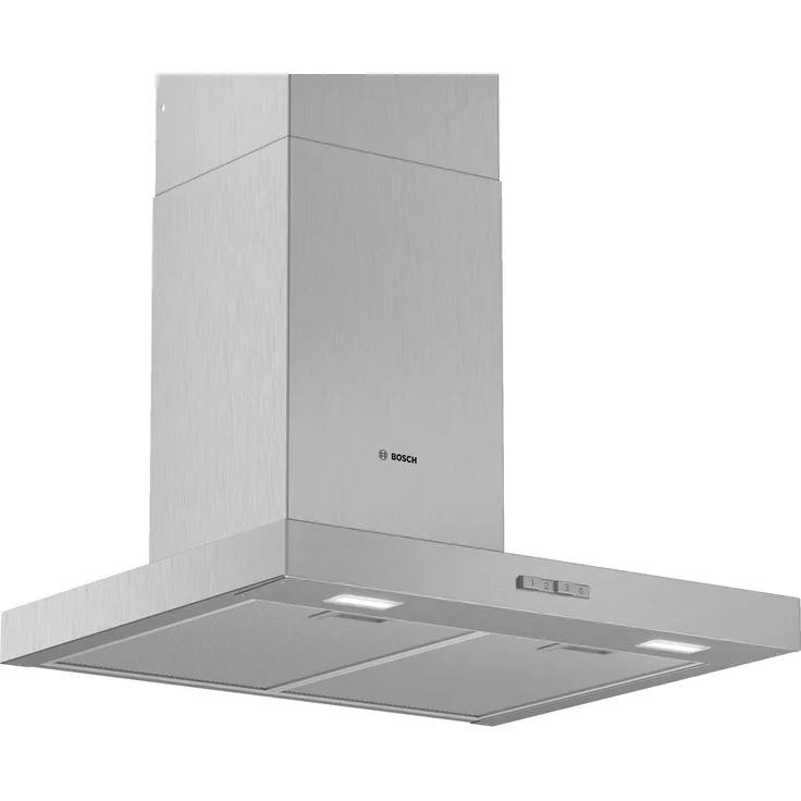 Bosch Serie 2 DWB66BC50, Motorhaube, Esse, Breite: 60 cm, Tiefe: 50 cm, Abzug & Umluft, rostfreier Edelstahl