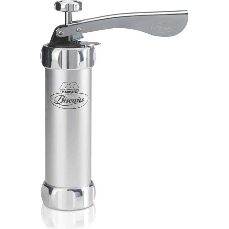 Marcato Biscuits Plätzchenpresse Classic Farbe Silber, BI-CLS-ARG