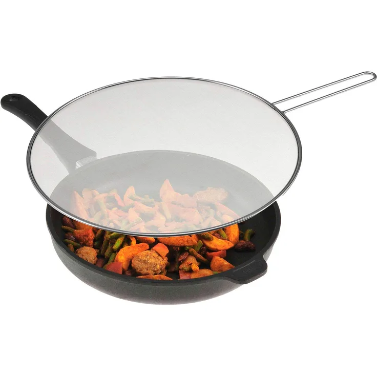 Westmark Spritzschutz, Durchmesser: 30 cm, Rostfreier Edelstahl, Picante, Silber, 12182270