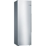 Bosch KSF36PIDP Kühlschrank, freistehend, silber, NoFrost, 0-Grad-Zone, Schnellkühlen, LED, Breite 60 cm, Energieklasse D