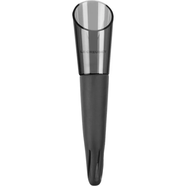 Le Creuset 2-in-1 Weinbelüfter-Ausgießer, Schwarz, WA143