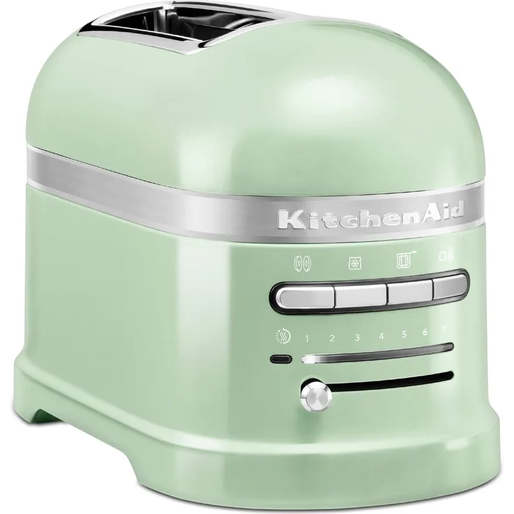 KitchenAid Artisan 5KMT2204 Doppelschlitztoaster, 1250W, 7 Bräunungsstufen, pistazie