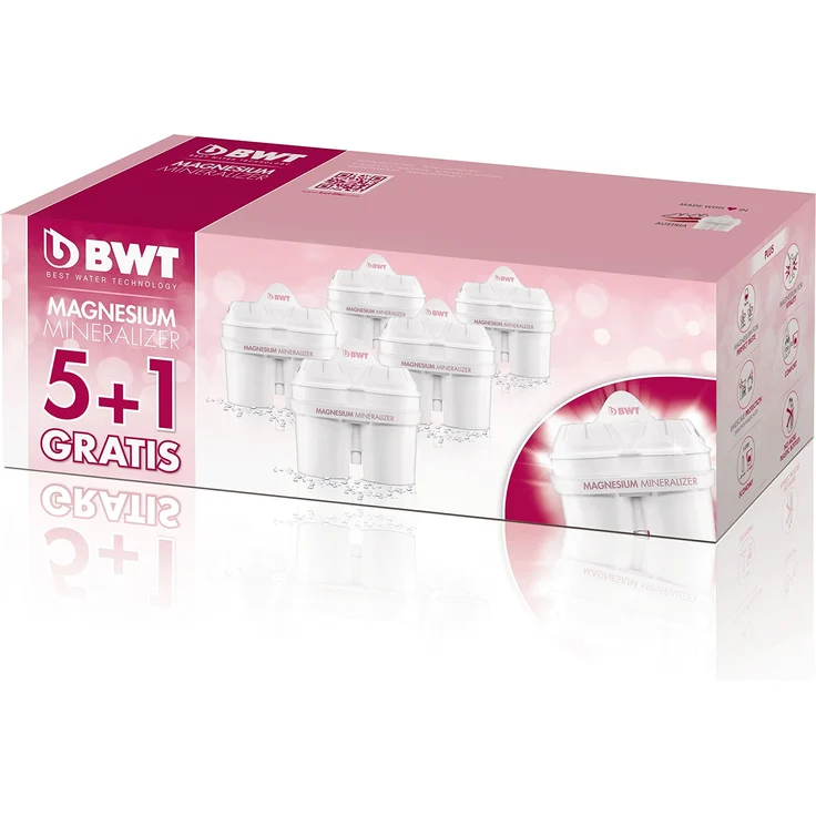 BWT Wasserfilterkartuschen, Kunststoff, Weiß – Bild 1