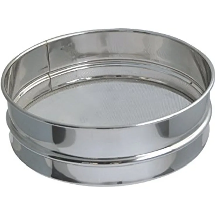 DE BUYER Mehlsieb, Edelstahl, Silber, 22.2 x 21.6 x 6.8 cm