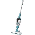 Black + Decker 15-in-1 Dampfbesen, Dampfreiniger Steam-mop, 1300W, mit SteaMitt Dampfhandschuh, umfangreiches Zubehör, AutoSelect Technologie für automatische Dampfmenge, FSMH13151SM  - Preisvergleich