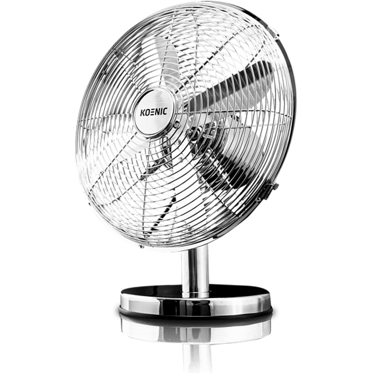 Koenic KTF 30321 M Bodenventilator Chrom, 40 Watt