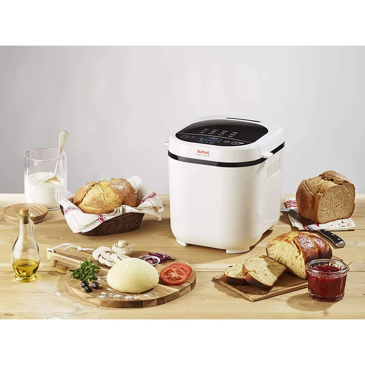 Tefal PF210138 Brotbackautomat, 720 W, 12 Programme, 1 kg Brotgewicht – Bild 4