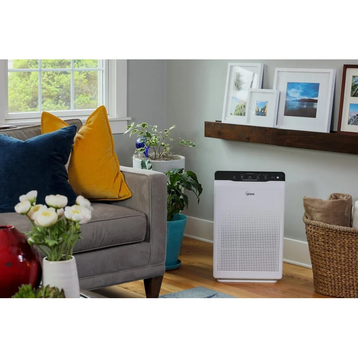 Winix Zero Luftreiniger, bis zu 99m², für Allergiker, Pollen, Feinstaub, Staub, mit HEPA-Filter und Kohlefilter – Bild 8