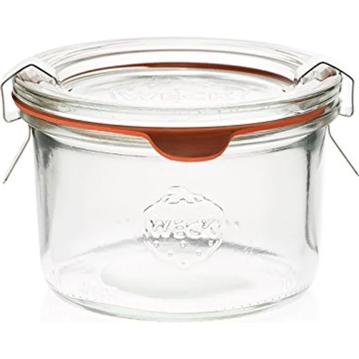 Weck rund Rand Form Jar, 200 ml, 30 x 8 x 5,6 cm
