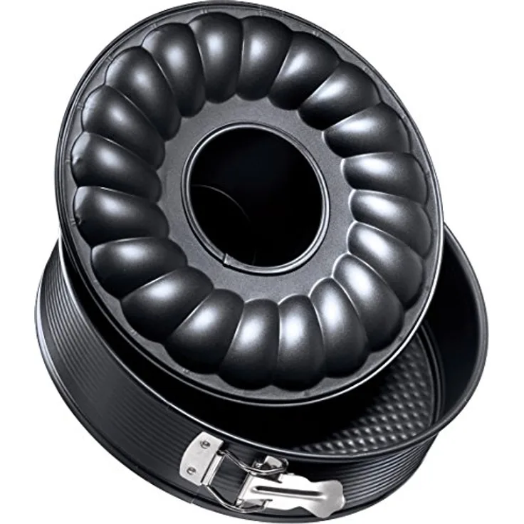 Zenker Springform 2 Boden 26cm, Schwarz, 26