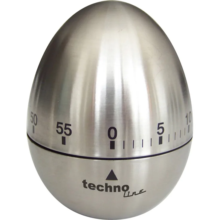 Technoline KZW II Analog Kurzzeitwecker Ei, Metall