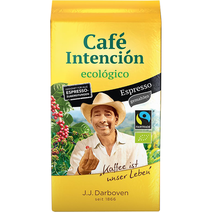 Café Intención ecológico Bio Espresso 250g, gemahlen