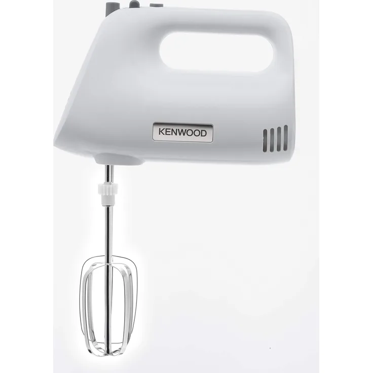 Kenwood HMP30.A0WH Chefette Stabmixer, 450 W, 5 Geschwindigkeitsstufen + Turbo, Schneebesen und Knethaken, weiß