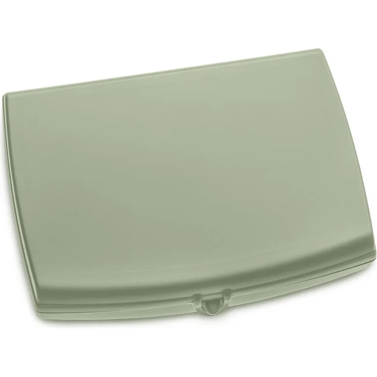 Koziol Panorama Lunchbox, Behälter, Vorratsbehälter, Brotbox, Brotdose, Kunststoff, Eucalyptus Green, 23 cm, 3142655