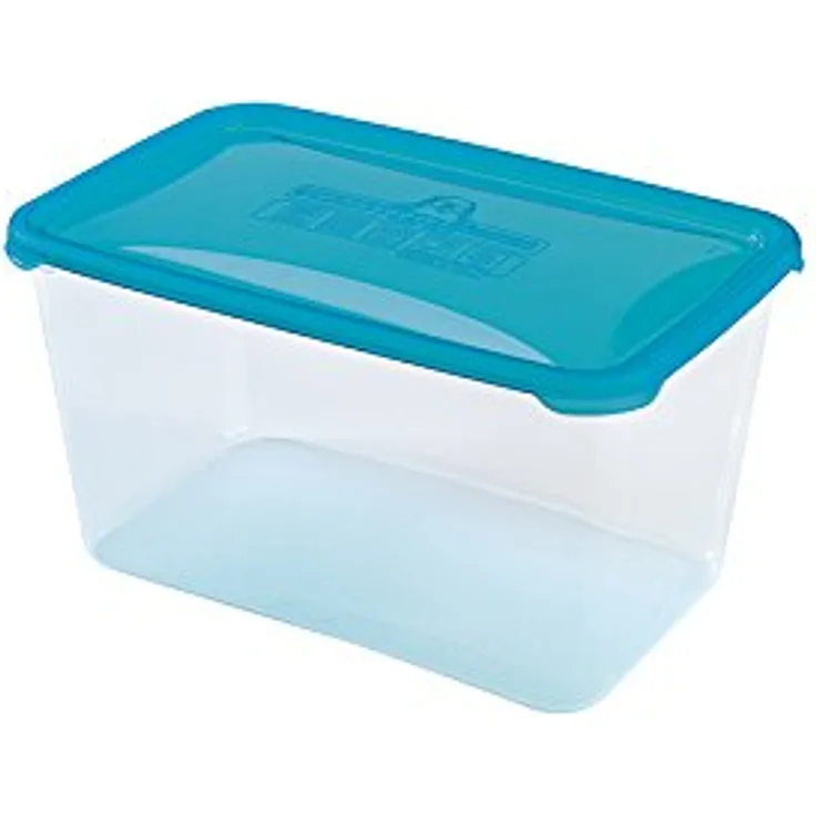 Heidrun 1756 Polar Behälter, rechteckig, 6.4 Liter, transparent-hellblau