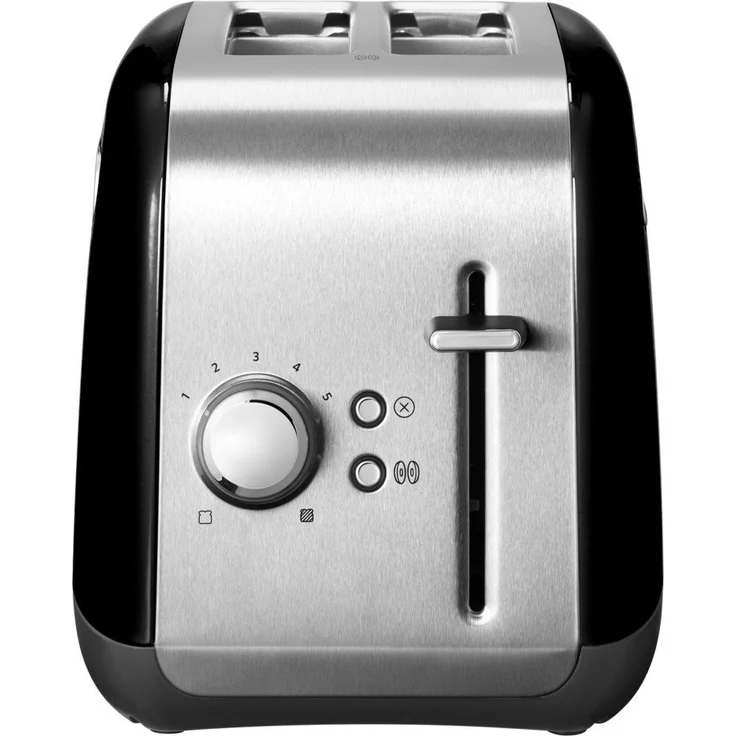 KitchenAid 5KMT2115EOB Classic, 2-Scheiben-Toaster, 1100 W, 5 Bräunugnsstufen, schwarz – Bild 2