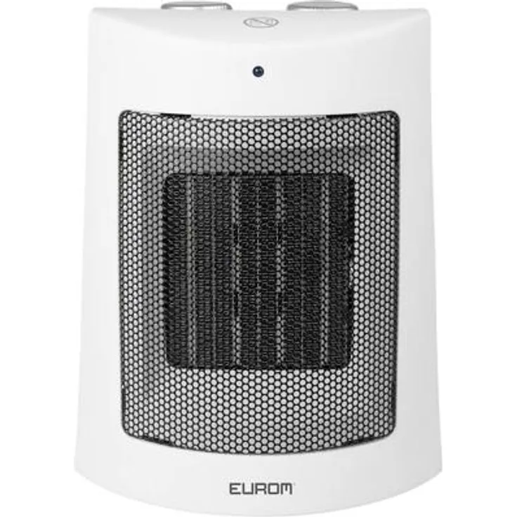 Eurom PTC 1500 Keramikheizung, 1500W, Thermostat, Kippschutz, Überhitzungsschutz (342079), Heizlüfter
