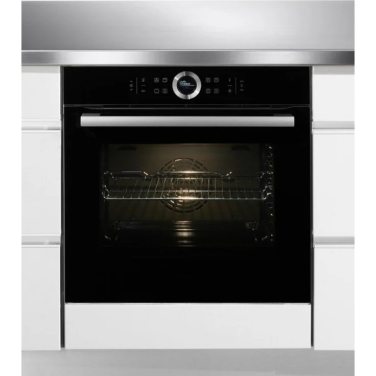 Bosch HBG635BB1 Serie 8, Backofen, Energieeffizienzklasse A+, Einbaugerät, Volumen 71 l, Breite 59,5 cm, groß (ab 65 l), hydrolytische und teils katalytische Selbstreinigung, schwarz – Bild 3