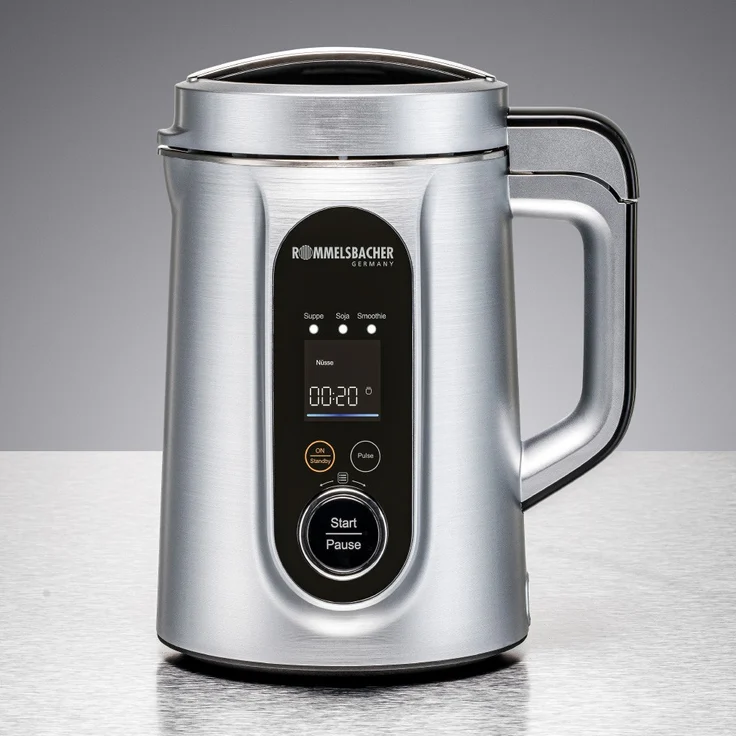 Rommelsbacher SVD 1400 Vera Suppen & Veggie Drink Bereiter, 1400W, 1,3L, Kunststoff, silber – Bild 1