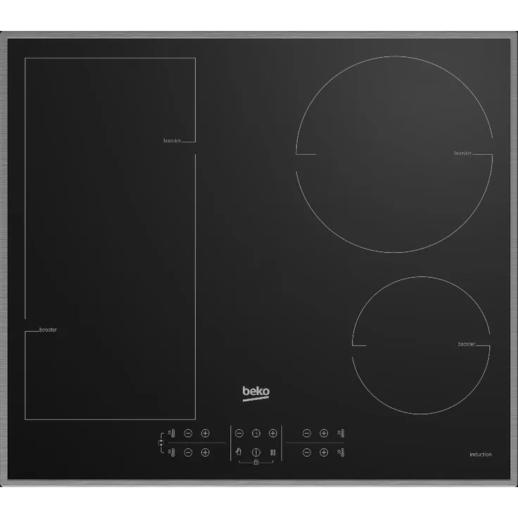 Beko Induktionskochfeld 60 cm Schwarz HII64200FMTX