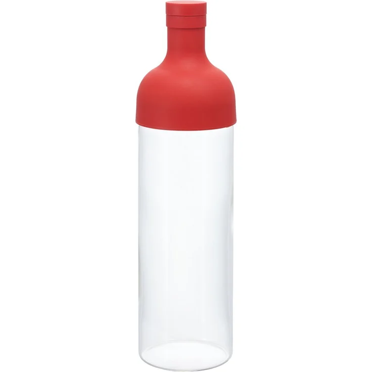 Hario 4977642034419 Filter Bottle 750ml Red FIB-75-R (Japan Import), Kunststoff, rot – Bild 1
