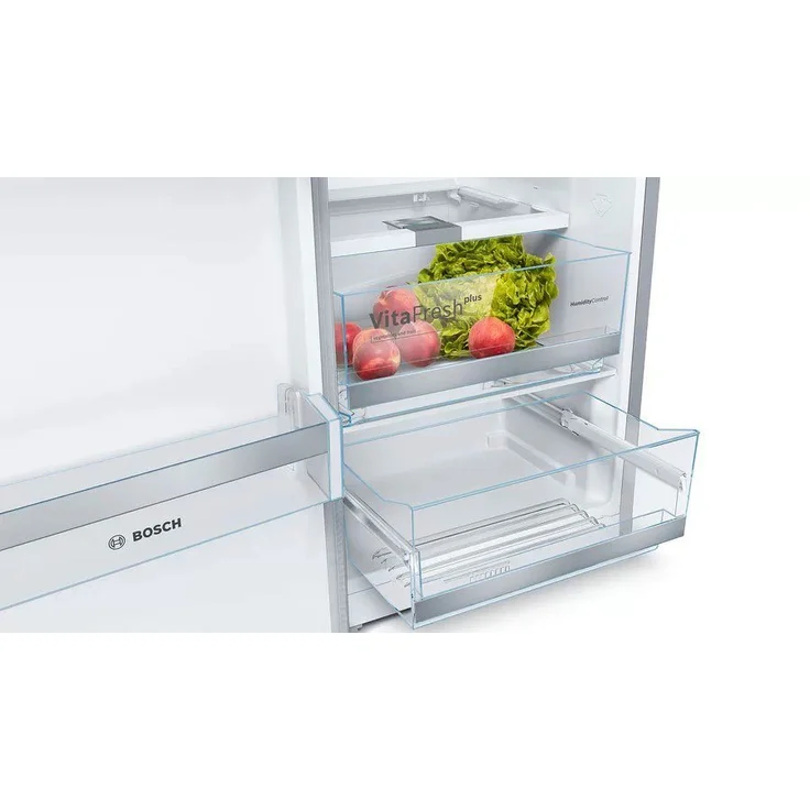 Bosch KSV36AIDP Kühlschrank, freistehend, edelstahl mit Anti-Fingerprint, 0-Grad-Zone, Schnellkühlen und -gefrieren, LED, Breite 60 cm – Bild 4
