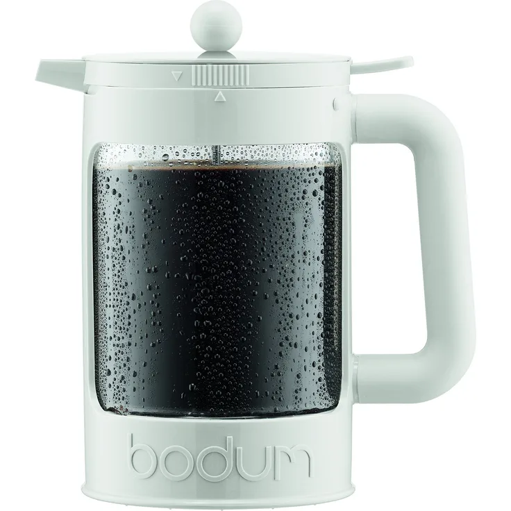 Bodum k11683 ? 913 Bean Kaffeebereiter Eiskaffee Kunststoff weiß 12,5 x 20 x 22,7 cm 1,5 l