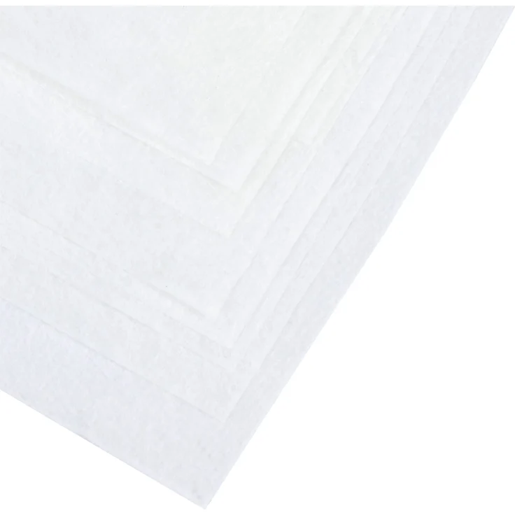 Papstar Passier- und Filtertücher - Seihtücher (10 Stück) 100 x 100 cm, weiß, Polyester, zuschneidbar, Einmalgebrauch, Filterfunktion, zum Passieren von Früchten, Gemüse, Suppen und Saucen #81342 – Bild 1