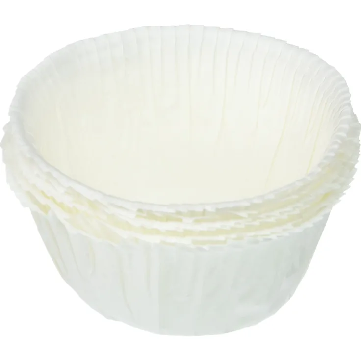 Zenker Muffinförmchen mit Rand 5x3,5cm 30 Stück in weiß, Papier, 5 x 5 x 3.5 cm, Einheiten