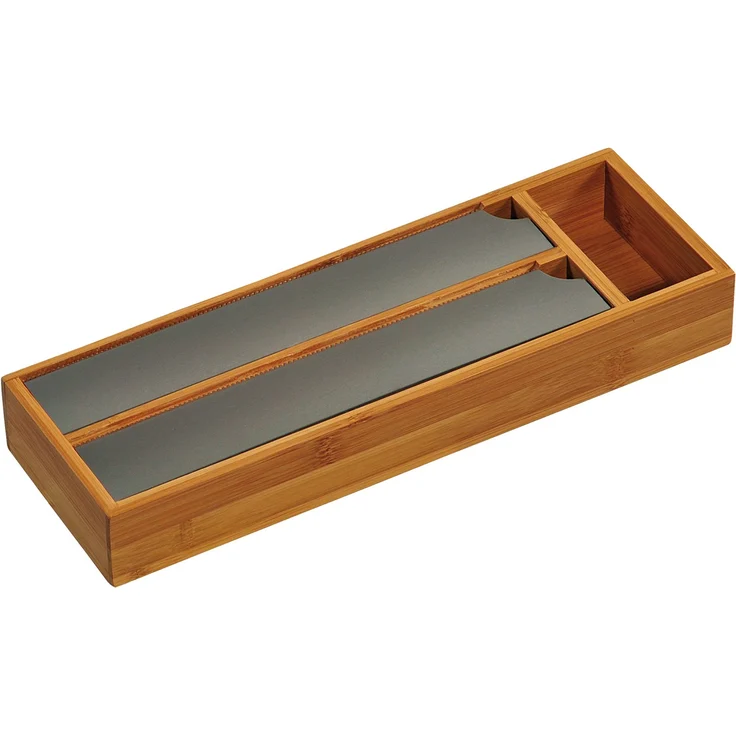 Kesper Folienspender für die Schublade, Bambus, Maße: 39,5 x 5,5 x 13 cm, Braun, 39.5 x 5.5 x 13 cm