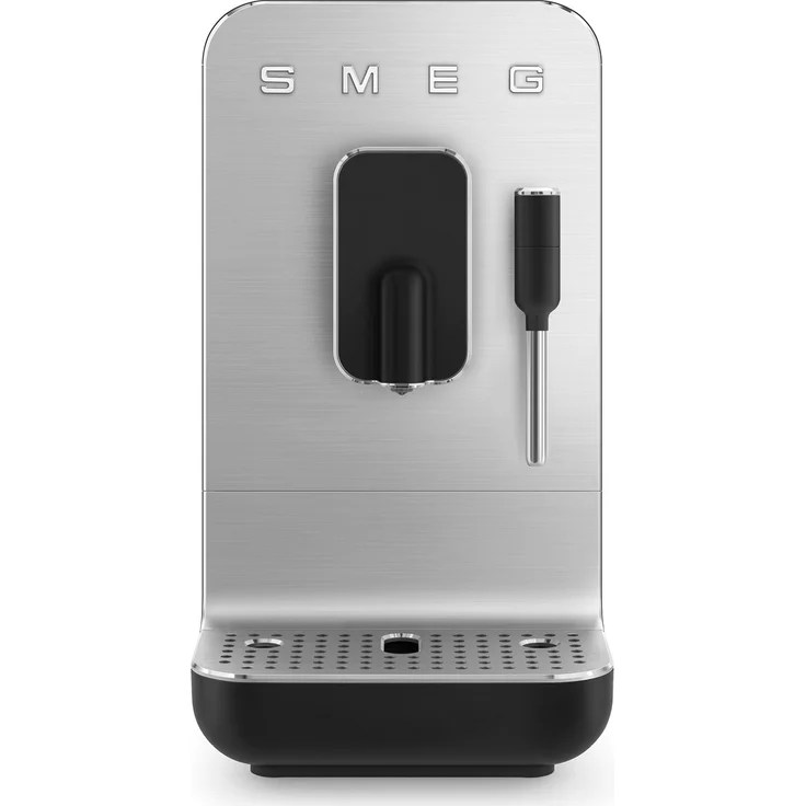 Smeg BCC02BLMEU Kompakter Kaffeevollautomat mit Dampffunktion, mattschwarz – Bild 6