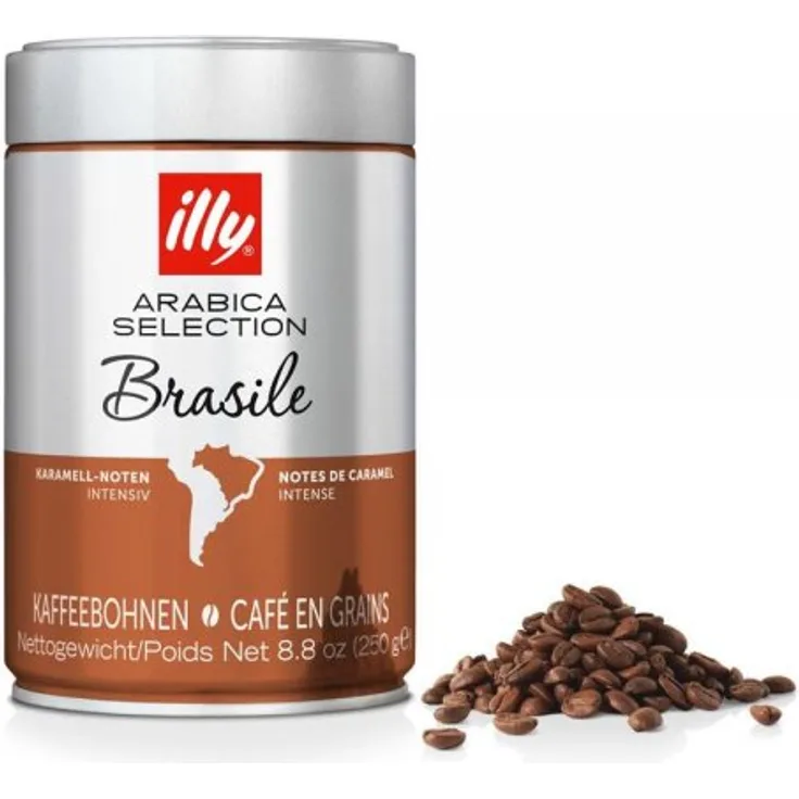 illy Kaffeebohnen Arabica Selection Brasilien 250g Dose ganze Espressobohnen