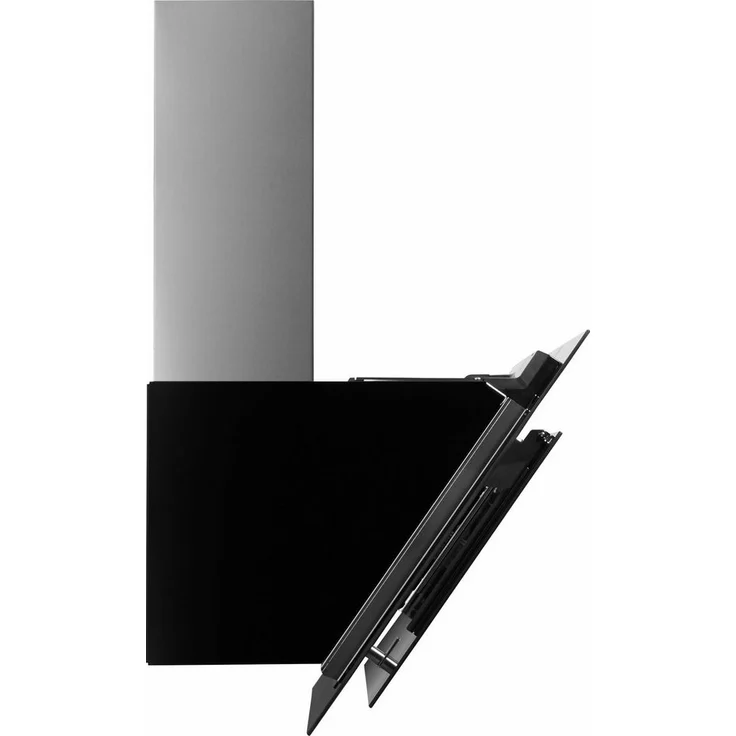 Neff DIHM651S (D65IHM1S0), Wandhaube, Wandmontage, Kamin abgewinkelt, Breite 60 cm, Abluft und Umluft, mit internem Motor, Klarglas schwarz bedruckt – Bild 5