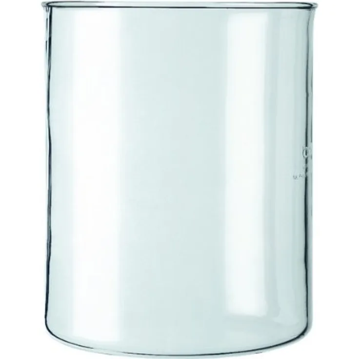 Bodum Spare Beaker Ersatzglas ohne Ausguss für Kaffeebereiter, 4 Tassen, 0.5l, Transparent, 01-11142-10