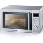 SEVERIN MW 7868 NA--900kWh-Jahr -900 W -25 L-Heißluftfunktion-Grill-Edelstahl-gebürstet