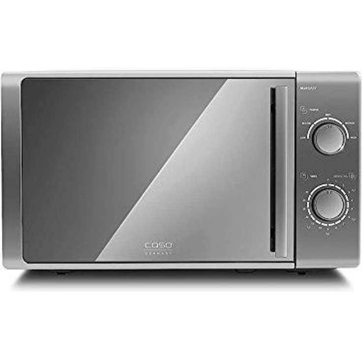 Caso M20 EASY Design Mikrowelle, Standgerät, 20 Liter Garraum, 700 Watt, Drehteller 25,5cm, einfache Bedienung anthrazit – Bild 2