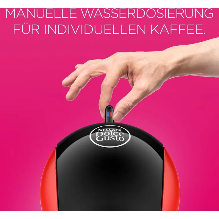 De'Longhi EDG 260.R, NESCAFÉ Dolce Gusto Infinissima , Kapsel Kaffeemaschine , Für heiße und kalte Getränke , 15 bar Pumpendruck für samtige Crema , Ferrari Red – Bild 2