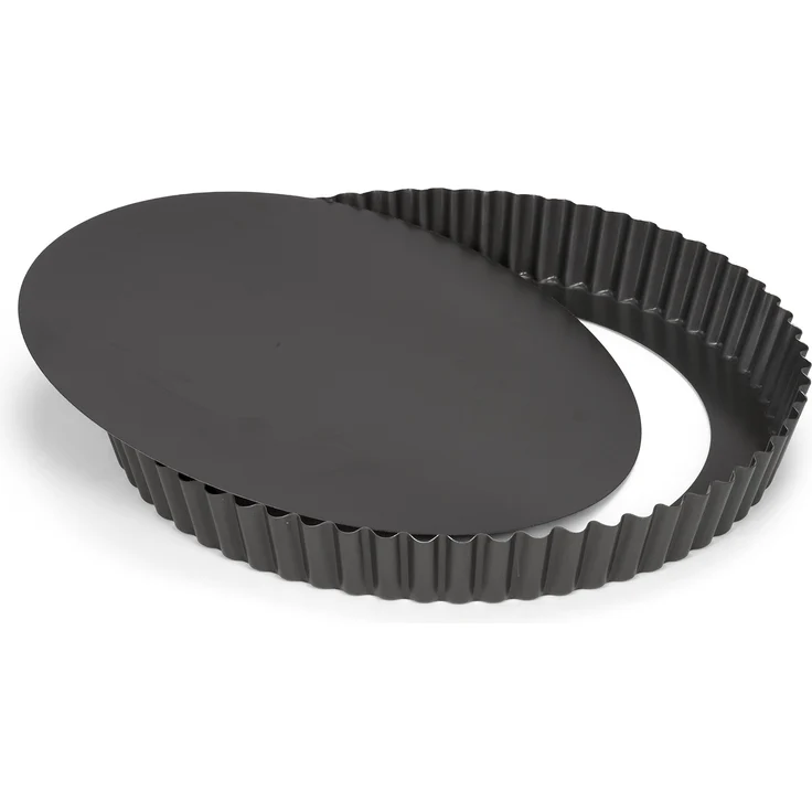 Patisse Profi Quicheform mit losem Boden Ø 20 cm, Stahl, Grau, 20 x 20 x 20 cm – Bild 1