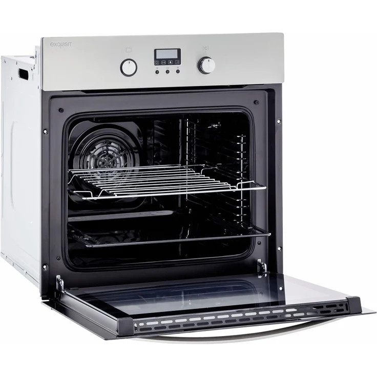 Exquisit EBE65-1H, Backofen, A, Einbau, Elektrisch, Volumen 56 l, Breite 59,5 cm, Selbstreinigung nein, Ober-Unterhitze (konventionell), Umluft, Heißluft – Bild 5
