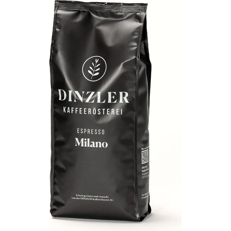 Dinzler Kaffeerösterei Espresso Milano 1kg ganze Bohnen