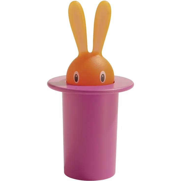 Alessi AMGI10 Design Krippenset mit Nachbildung der Höhle und handdekorierte Porzellanfiguren, Weiß, 5-teilig