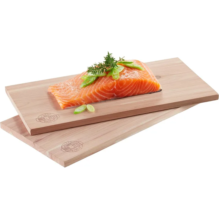 Gefu 89289 Zedernholz-Grillbretter BBQ, 2 Stück