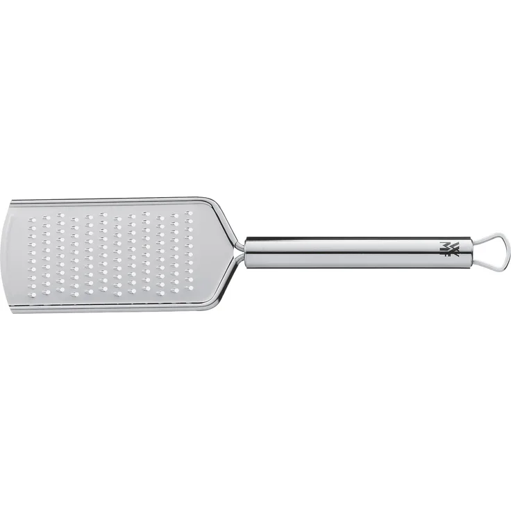 WMF Profi Plus Käsereibe Edelstahl 25 cm, feine Reibefläche, Parmesanreibe, Zitronenreibe, Cromargan Edelstahl teilmattiert, spülmaschinengeeignet