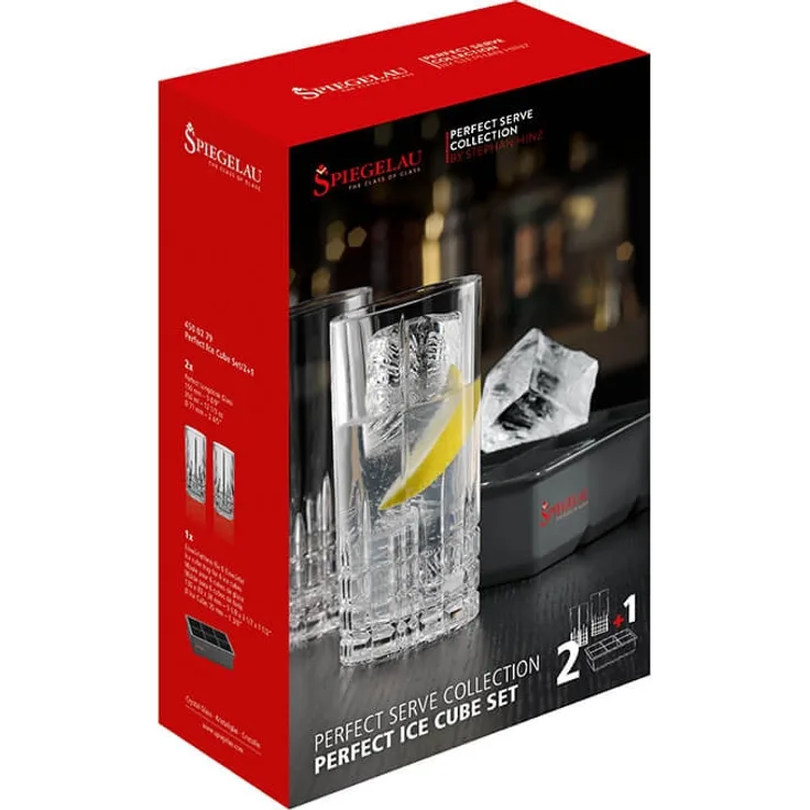 Spiegelau Perfect Ice Cube Set-3 281-91 Perfect Serve Collection 4500279