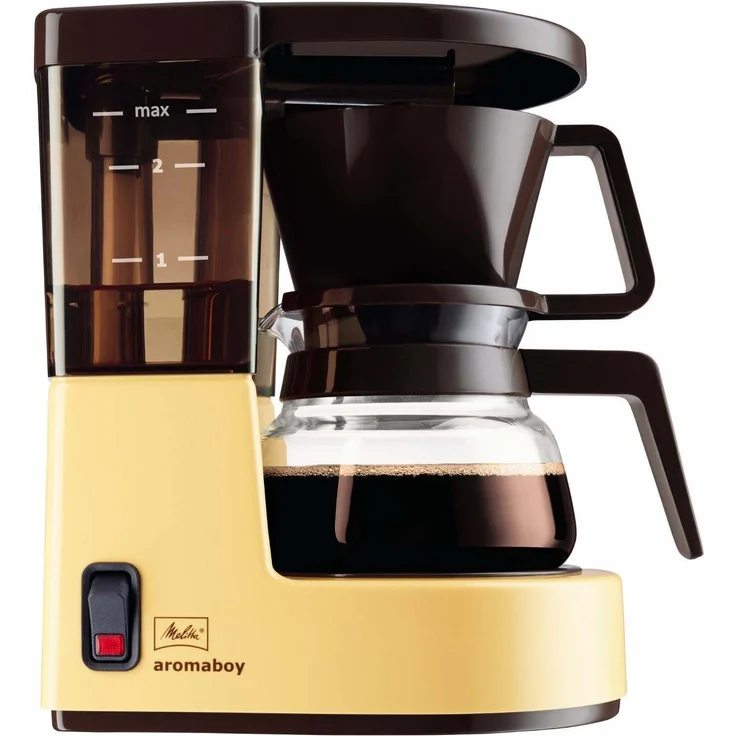 Melitta 1015-03 Aromaboy Filter-Kaffeemaschine, Beige-Braun – Bild 1